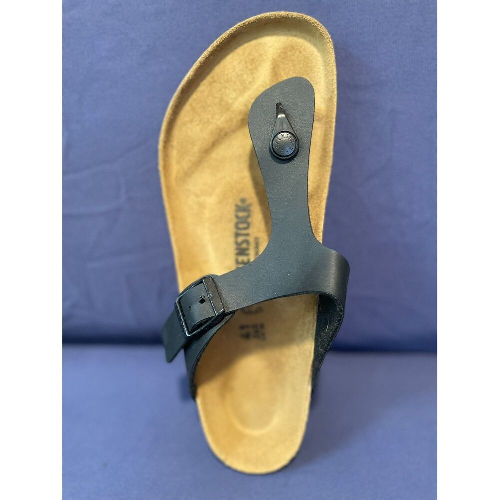 Birkenstock Gizeh LEFT FOOT ONLY Sandal Black Unisex SZ EU 41 US Men 8 Women 10